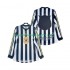 Camiseta de Fútbol Newcastle United 1997 Retro Hombre Casa 1999 Manga Larga