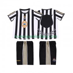 Camiseta de Fútbol Newcastle United 1997 Retro Niño Casa 1999 Manga Corta