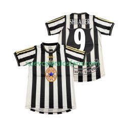 Camiseta de Fútbol Newcastle United SHEARER 9 1997 Retro Hombre Casa 1999 Manga Corta