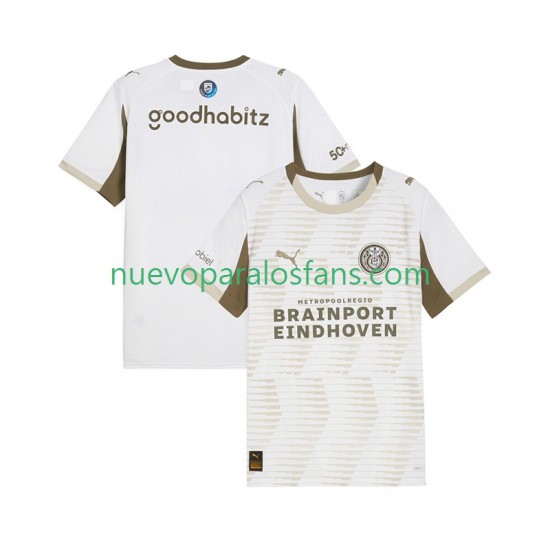 Camiseta de Fútbol PSV Eindhoven Hombre Tercera 2025-2026 Manga Corta