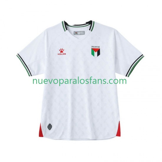 Camiseta de Fútbol Palestine Hombre Exterior 2025 Manga Corta