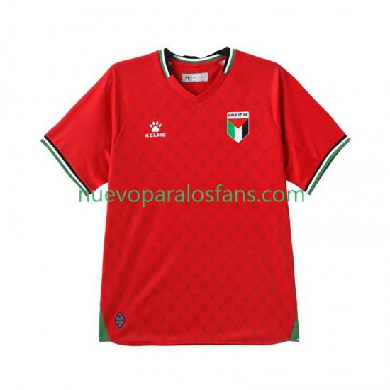 Camiseta de Fútbol Palestine Hombre Casa 2025 Manga Corta