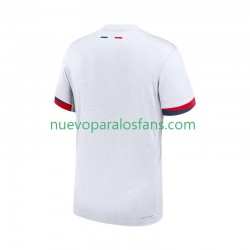 Camiseta de Fútbol Paris Saint-Germain Hombre Exterior 2025-2026 Manga Corta