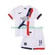Camiseta de Fútbol Paris Saint-Germain Desire Doue 14 Niño Exterior 2025-2026 Manga Corta