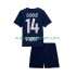 Camiseta de Fútbol Paris Saint-Germain Desire Doue 14 Niño Casa 2025-2026 Manga Corta