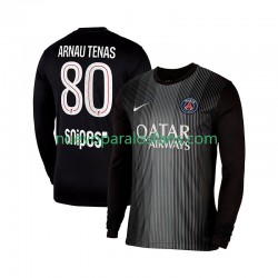 Camiseta de Fútbol Paris Saint-Germain Arnau Tenas 80 Portero Hombre Casa 2025-2026 Manga Larga