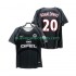 Camiseta de Fútbol Paris Saint-Germain RONALDINHO 20 2001 Retro Hombre Tercera 2002 Manga Corta