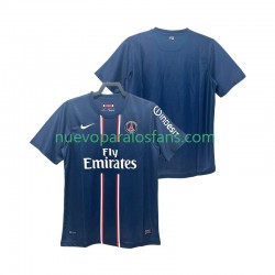 Camiseta de Fútbol Paris Saint-Germain 2012 2013 Retro Hombre Casa Manga Corta