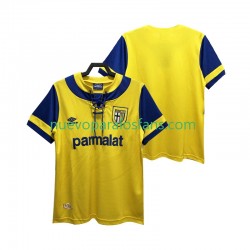Camiseta de Fútbol Parma 1993 1995 Retro Hombre Exterior Manga Corta