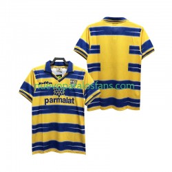 Camiseta de Fútbol Parma Retro Hombre Casa 1998 1999 Manga Corta