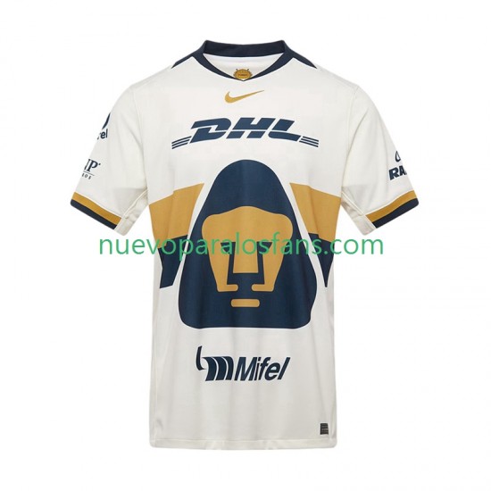 Camiseta de Fútbol Pumas UNAM Hombre Casa 2025-2026 Manga Corta