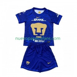 Camiseta de Fútbol Pumas UNAM Niño Exterior 2025-2026 Manga Corta