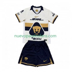 Camiseta de Fútbol Pumas UNAM Niño Casa 2025-2026 Manga Corta