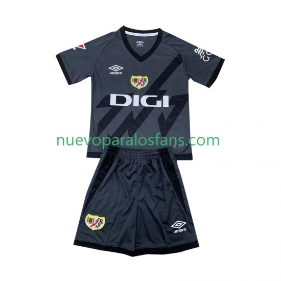 Camiseta de Fútbol Rayo Vallecano Niño Tercera 2024-2025 Manga Corta