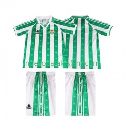 Camiseta de Fútbol Real Betis 1996 1997 Retro Niño Casa Manga Corta