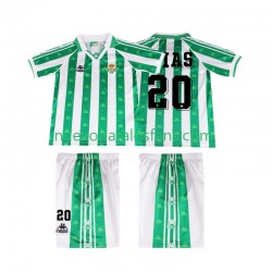 Camiseta de Fútbol Real Betis Tomas Olias 20 1996 1997 Retro Niño Casa Manga Corta