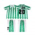 Camiseta de Fútbol Real Betis Tomas Olias 20 1996 1997 Retro Niño Casa Manga Corta