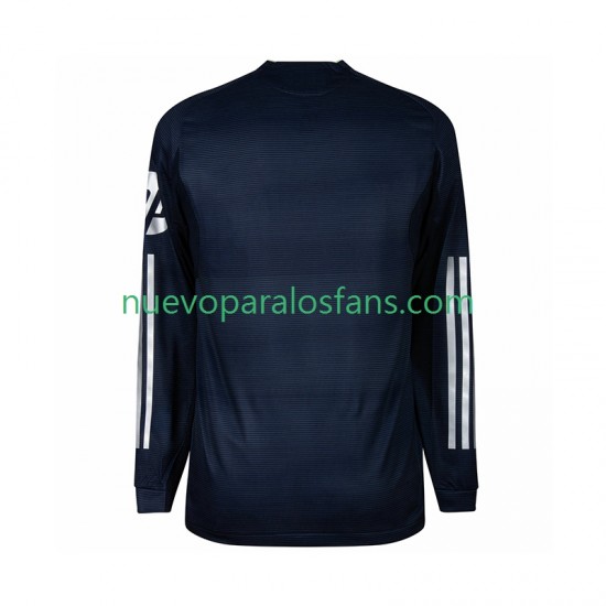 Camiseta de Fútbol Real Madrid Hombre Exterior 2025-2026 Manga Larga