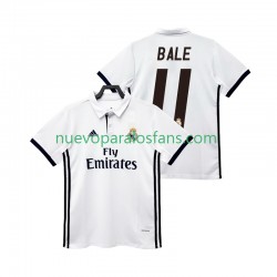 Camiseta de Fútbol Real Madrid BALE 11 2017 2018 Retro Hombre Casa Manga Corta
