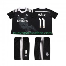 Camiseta de Fútbol Real Madrid Bale 11 2014 Retro Niño Tercera Manga Corta