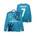 Camiseta de Fútbol Real Madrid CRISTIANO RONALDO 7 2017 2018 Retro Hombre Tercera Manga Larga