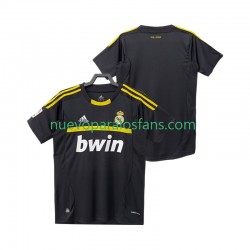Camiseta de Fútbol Real Madrid 2012 Portero Retro Hombre Exterior 2011 Manga Corta