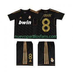 Camiseta de Fútbol Real Madrid KAKA 8 -2012 Retro Niño Exterior 2011 Manga Corta