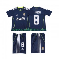 Camiseta de Fútbol Real Madrid KAKA 8 Retro Niño Exterior 2011 2010 Manga Corta