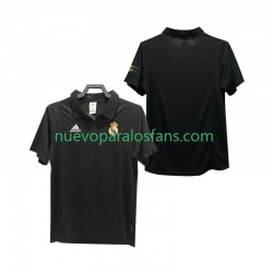 Camiseta de Fútbol Real Madrid 2003 Retro Hombre Exterior 2002 Manga Corta
