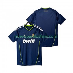 Camiseta de Fútbol Real Madrid Retro Hombre Exterior 2011 2010 Manga Corta