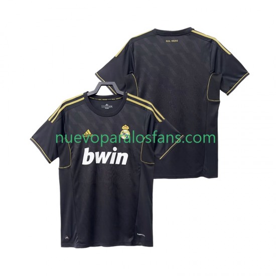 Camiseta de Fútbol Real Madrid 2012 Retro Hombre Exterior 2011 Manga Corta