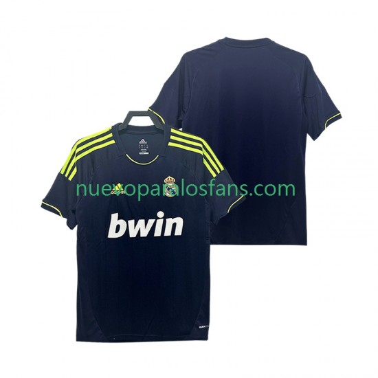 Camiseta de Fútbol Real Madrid 2012 2013 Retro Hombre Exterior Manga Corta