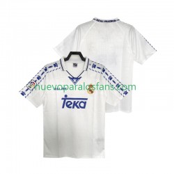 Camiseta de Fútbol Real Madrid 1996 1997 Retro Hombre Casa Manga Corta