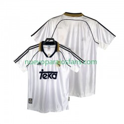 Camiseta de Fútbol Real Madrid 2000 Retro Hombre Casa 1998 Manga Corta