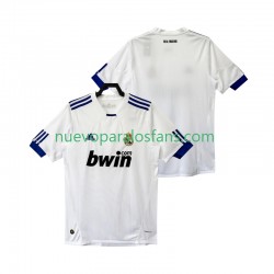 Camiseta de Fútbol Real Madrid Retro Hombre Casa 2011 2010 Manga Corta