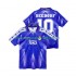 Camiseta de Fútbol Real Madrid SEEDORF 10 1996 1997 Retro Hombre Exterior Manga Corta