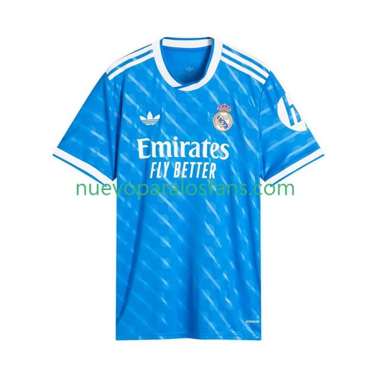 Camiseta de Fútbol Real Madrid Hombre Tercera 2025-2026 Manga Corta