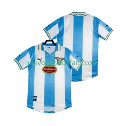 Camiseta de Fútbol SS Lazio 2000 Retro Hombre Casa 1999 Manga Corta