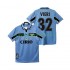 Camiseta de Fútbol SS Lazio VIERI 32 Retro Hombre Casa 1998 1999 Manga Corta