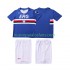 Camiseta de Fútbol Sampdoria 1990 1991 Retro Niño Casa Manga Corta