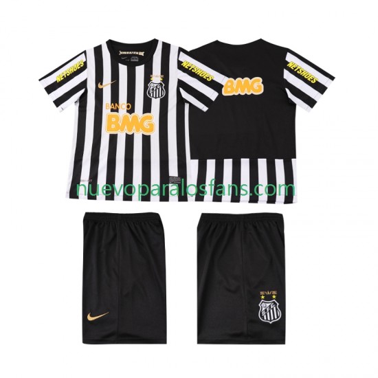 Camiseta de Fútbol Santos 2013 Retro Niño Exterior Manga Corta