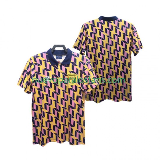 Camiseta de Fútbol Escocia 1988 1989 Retro Hombre Tercera Manga Corta