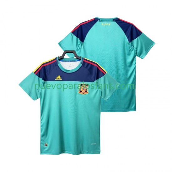 Camiseta de Fútbol España Portero Retro Hombre Casa 2010 Manga Corta