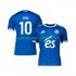 Camiseta de Fútbol Strasbourg Emanuel Emegha 10 Hombre Casa 2025-2026 Manga Corta