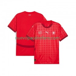 Camiseta de Fútbol Suiza Hombre Casa 2025-2026 Manga Corta