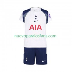 Camiseta de Fútbol Tottenham Hotspur Niño Casa 2025-2026 Manga Corta