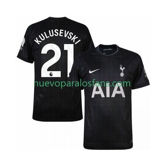 Camiseta de Fútbol Tottenham Hotspur Kulusevski 21 Hombre Exterior 2025-2026 Manga Corta