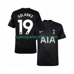 Camiseta de Fútbol Tottenham Hotspur Solanke 19 Hombre Exterior 2025-2026 Manga Corta