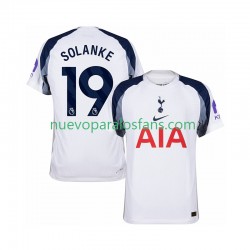 Camiseta de Fútbol Tottenham Hotspur Solanke 19 Hombre Casa 2025-2026 Manga Corta
