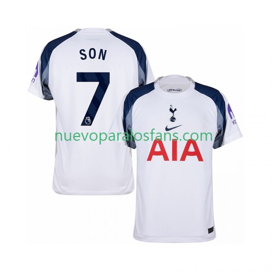 Camiseta de Fútbol Tottenham Hotspur Son Heung-Min 7 Hombre Casa 2025-2026 Manga Corta
